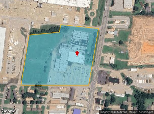 1421 Falls Blvd N, Wynne, AR Parcel Map