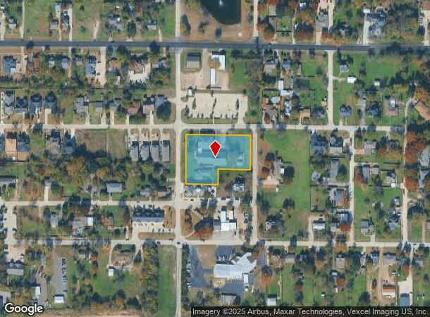 205 S Church St, Prosper, TX Parcel Map