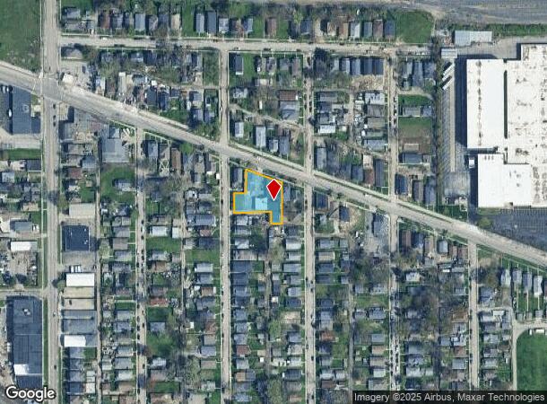 1915 Southeastern Ave, Indianapolis, IN Parcel Map