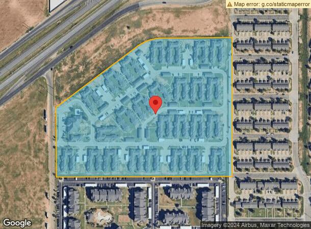  1102 N Memphis Ave, Lubbock, TX Parcel Map