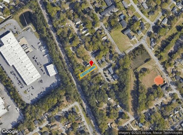 5997 Tampa St, Hanahan, SC Parcel Map