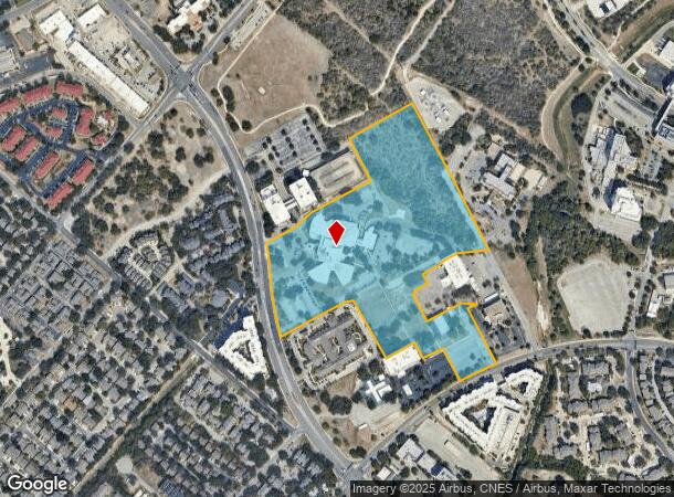  2827 Babcock Rd, San Antonio, TX Parcel Map