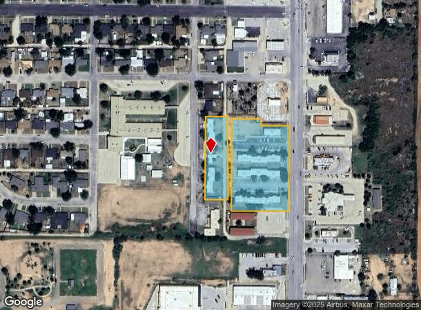 4400 Avenue U, Snyder, TX Parcel Map