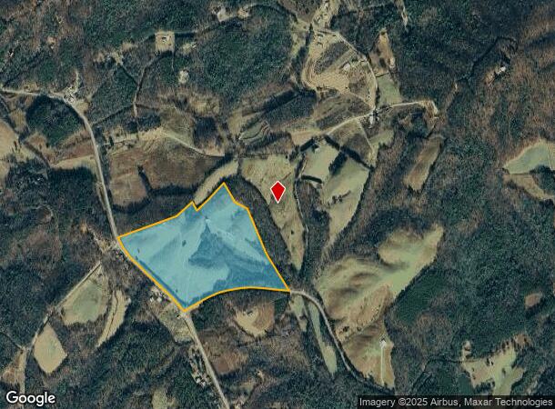  498 Raines Rd, Mountain Rest, SC Parcel Map