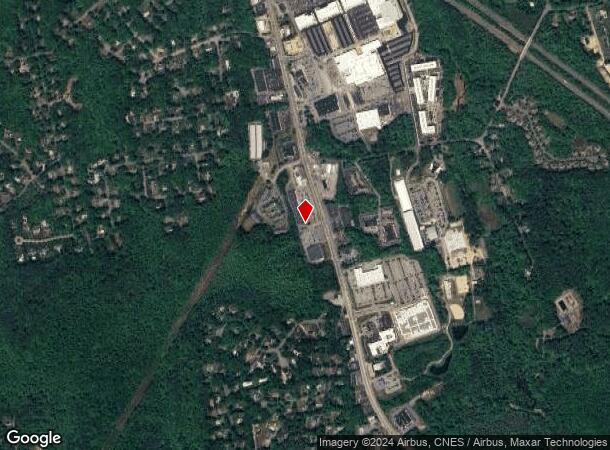  1226 Washington St, Hanover, MA Parcel Map