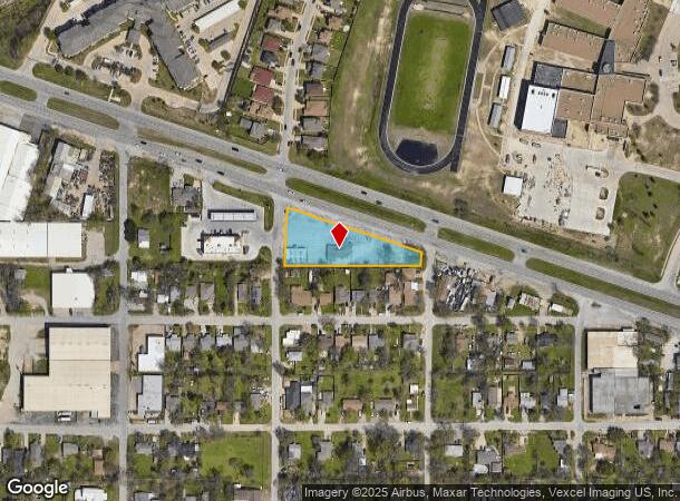 5401 Azle Ave, Fort Worth, TX Parcel Map