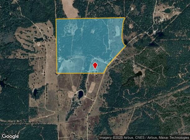  650 Darby Rd, West Point, TX Parcel Map