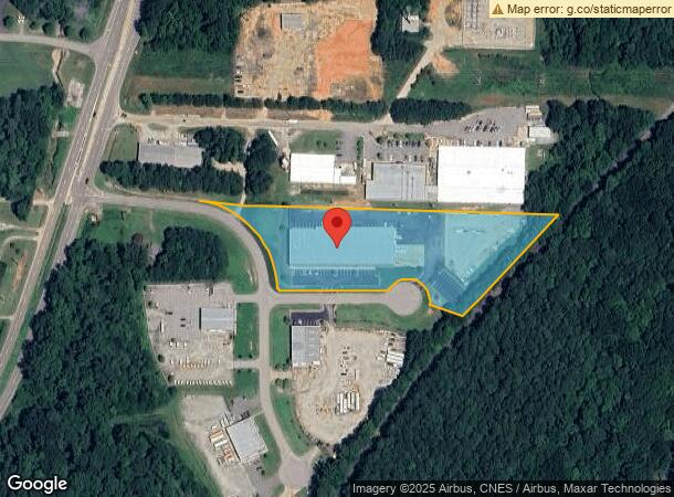  9527 Industry Dr, Raleigh, NC Parcel Map