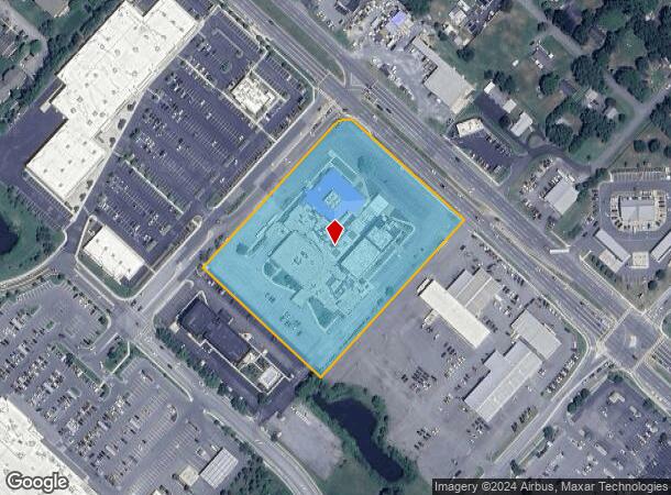  1570 N Dupont Hwy, Dover, DE Parcel Map