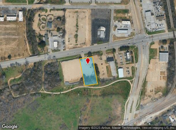 1726 E Division St, Arlington, TX Parcel Map