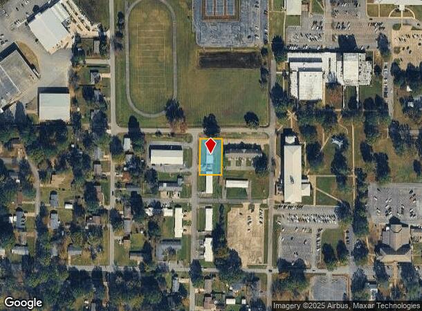 402 Pear St, Beebe, AR Parcel Map