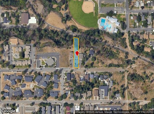  1609 E Hartson Ave, Spokane, WA Parcel Map