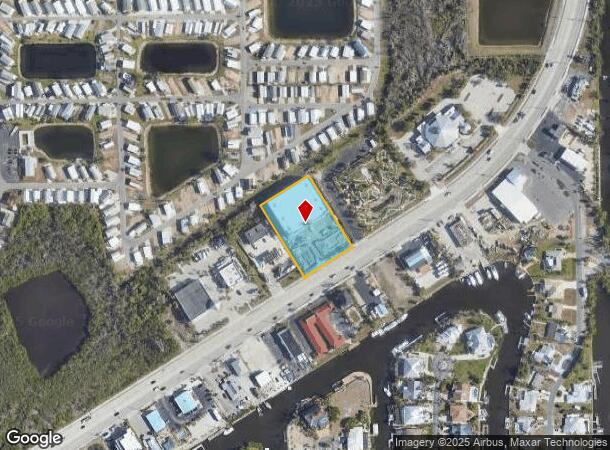 17780 San Carlos Blvd, Fort Myers Beach, FL Parcel Map