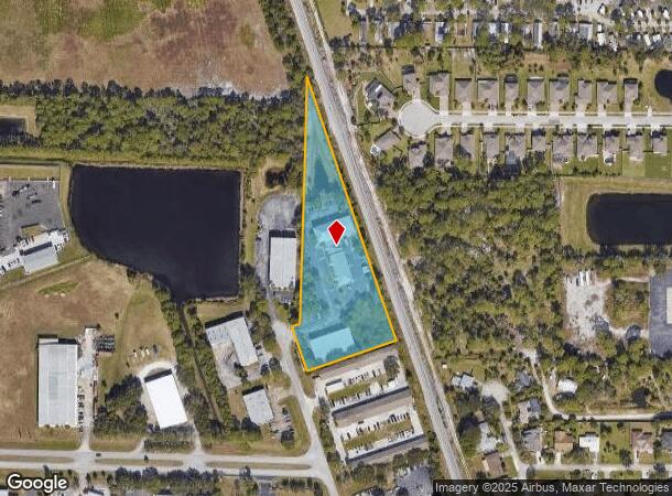  5121 Industry Dr, Melbourne, FL Parcel Map