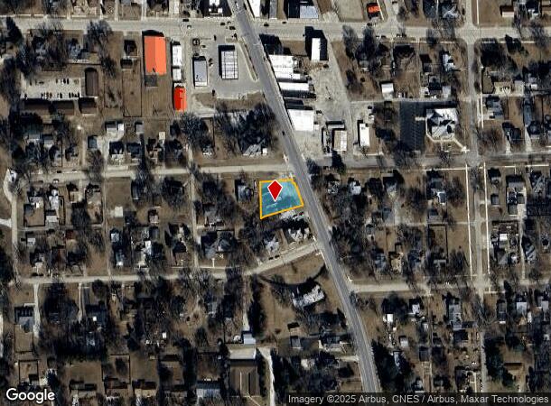  202 S Chicago St, Rossville, IL Parcel Map