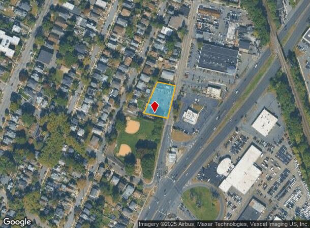 96 Meadow Rd, Rutherford, NJ Parcel Map