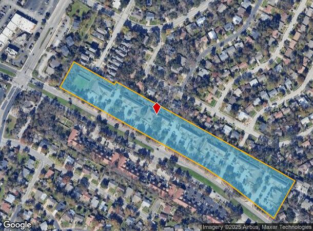  2500 W William Cannon Dr, Austin, TX Parcel Map