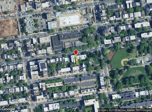  644 Lafayette Ave, Brooklyn, NY Parcel Map