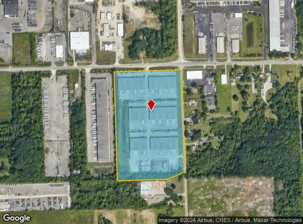  28501 Goddard Rd, Romulus, MI Parcel Map