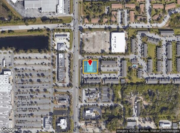  1055 N Wickham Rd, Melbourne, FL Parcel Map