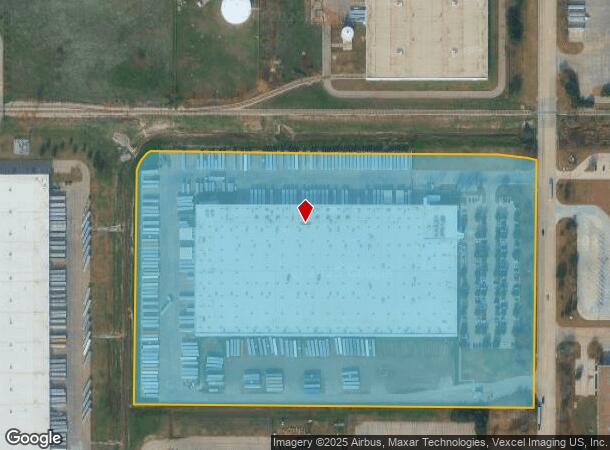201 Freedom Dr, Roanoke, TX Parcel Map