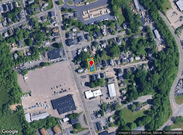  12 Holmes St, Brockton, MA Parcel Map