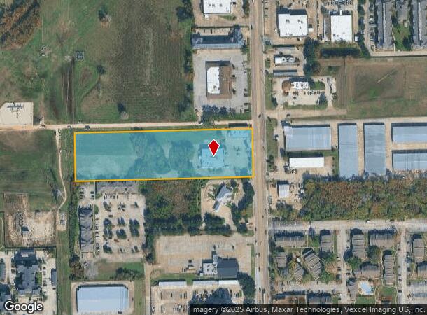 3911 Garth Rd, Baytown, TX Parcel Map