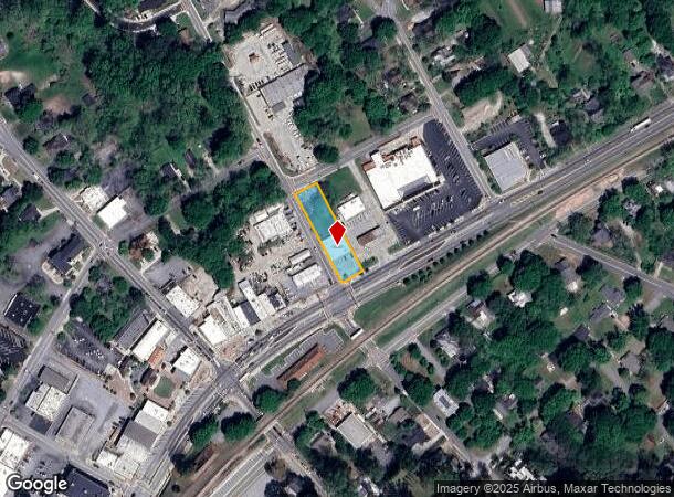 42 Nw Broad St, Fairburn, GA Parcel Map