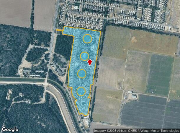 2500 S Bentsen Palm Dr, Palmview, TX Parcel Map