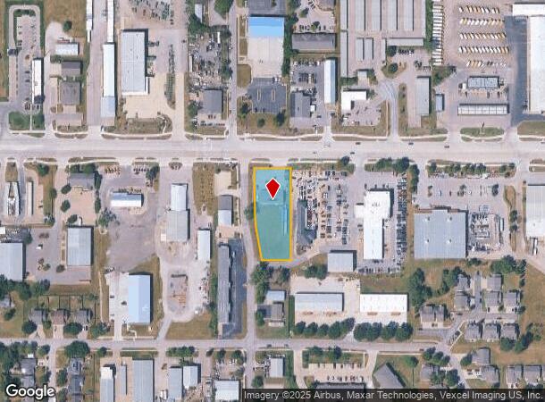 1209 E 23Rd St, Lawrence, KS Parcel Map