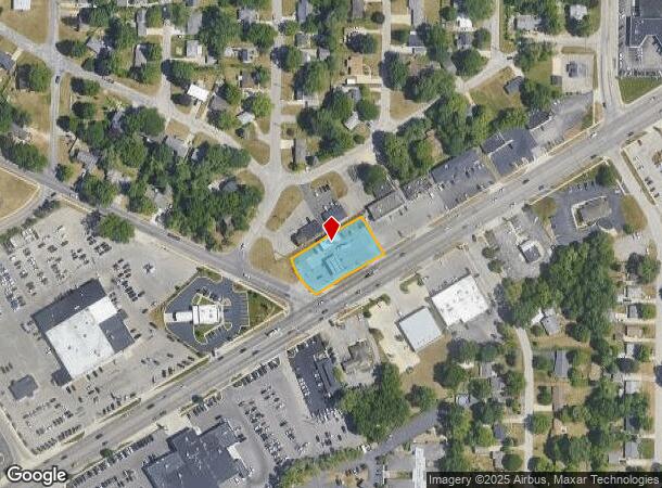  3895 Plainfield Ave Ne, Grand Rapids, MI Parcel Map