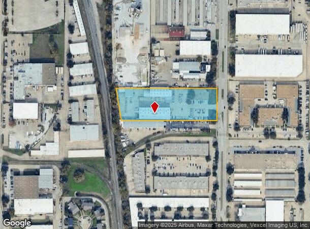 909 N Bowser Rd, Richardson, TX Parcel Map