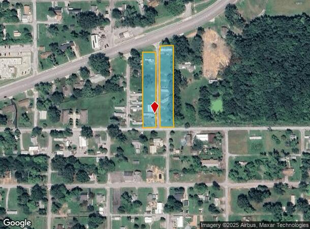  807 Adams Dr, Eldorado, IL Parcel Map