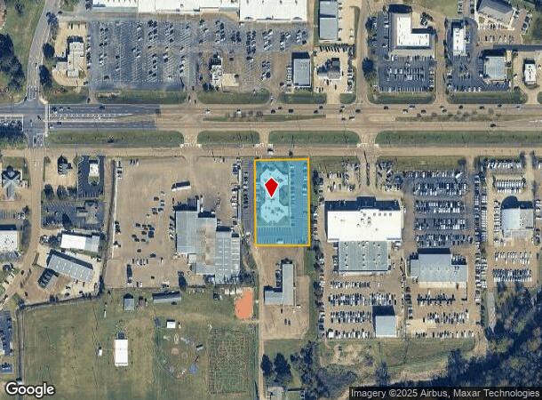  1551 W Government St, Brandon, MS Parcel Map