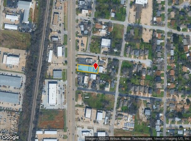 6020 Denton Hwy, Watauga, TX Parcel Map