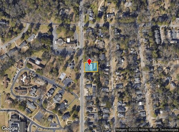  363 Pierce Ave, Macon, GA Parcel Map