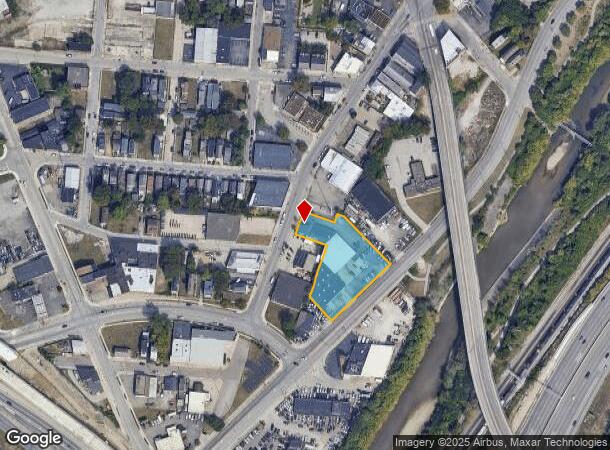  3844 Spring Grove Ave, Cincinnati, OH Parcel Map