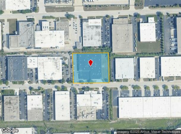  1400 Greenleaf Ave, Elk Grove Village, IL Parcel Map