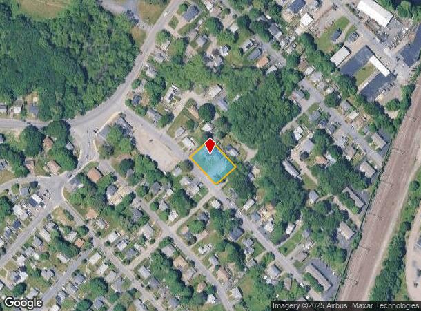 34 Durham Rd, Dedham, MA Parcel Map