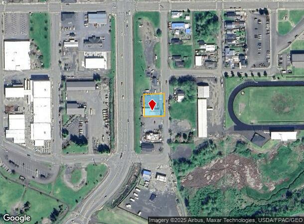  124 7Th St, Raymond, WA Parcel Map