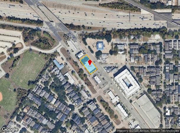 6525 Washington Ave, Houston, TX Parcel Map