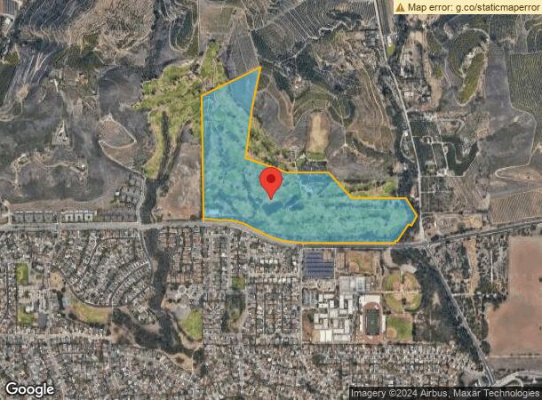  7380 Cathedral Oaks Rd, Goleta, CA Parcel Map