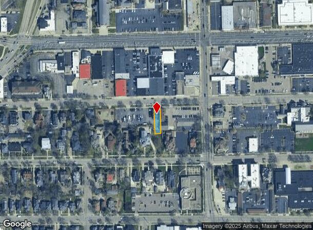  523 Academy St, Kalamazoo, MI Parcel Map