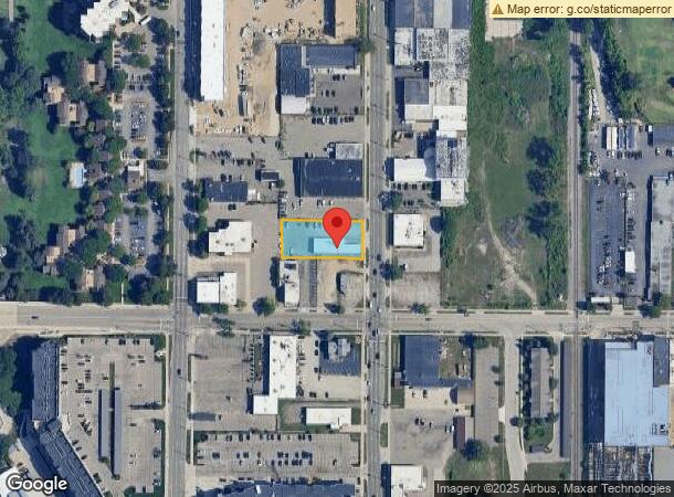  413 N Larch St, Lansing, MI Parcel Map