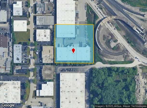  170 Thorndale Ave, Bensenville, IL Parcel Map