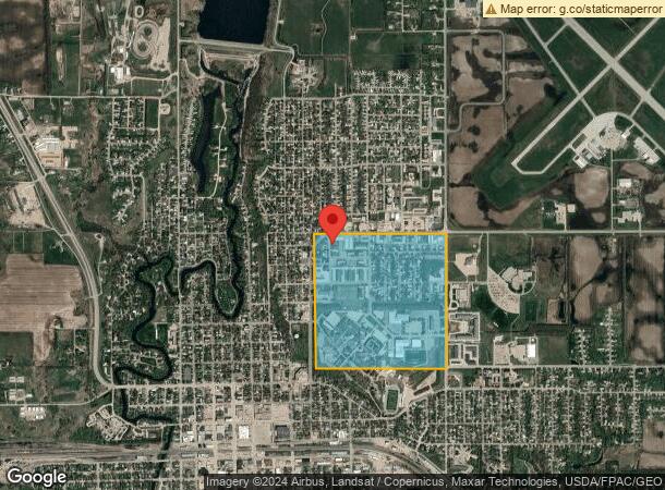  1214 6Th Ave Ne, Jamestown, ND Parcel Map