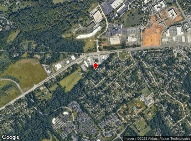  1C W Chester Park, Newtown Square, PA Parcel Map