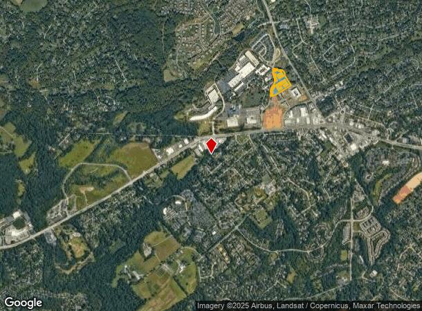  0 W Chester Park, Newtown Square, PA Parcel Map