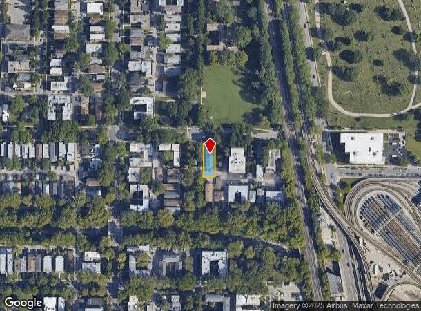  243 Callan Ave, Evanston, IL Parcel Map