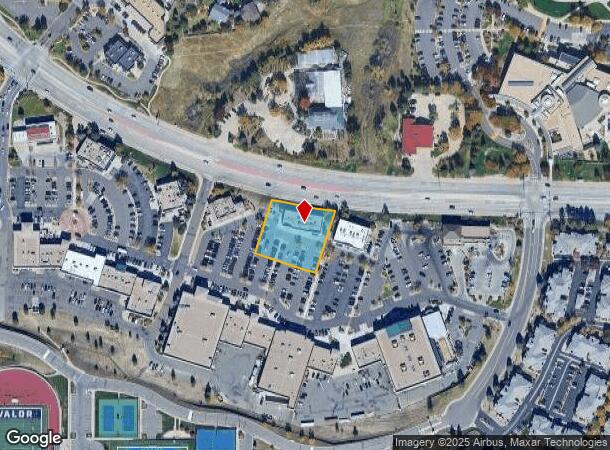9579 S University Blvd, Highlands Ranch, CO Parcel Map